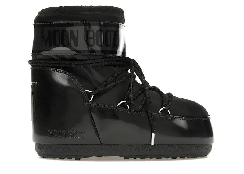 Moon Boot Icon Low Boot Glance Black | 80D1409350-N001
