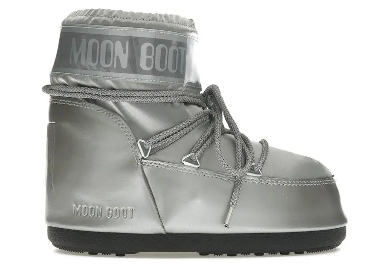 Moon Boot Icon Low Boot Glance Silver | 80D1409350-H001