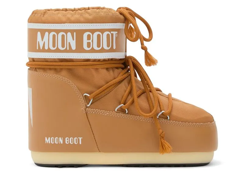 Moon Boot Icon Nylon Low Boot Cognac | 80D1409340-M008