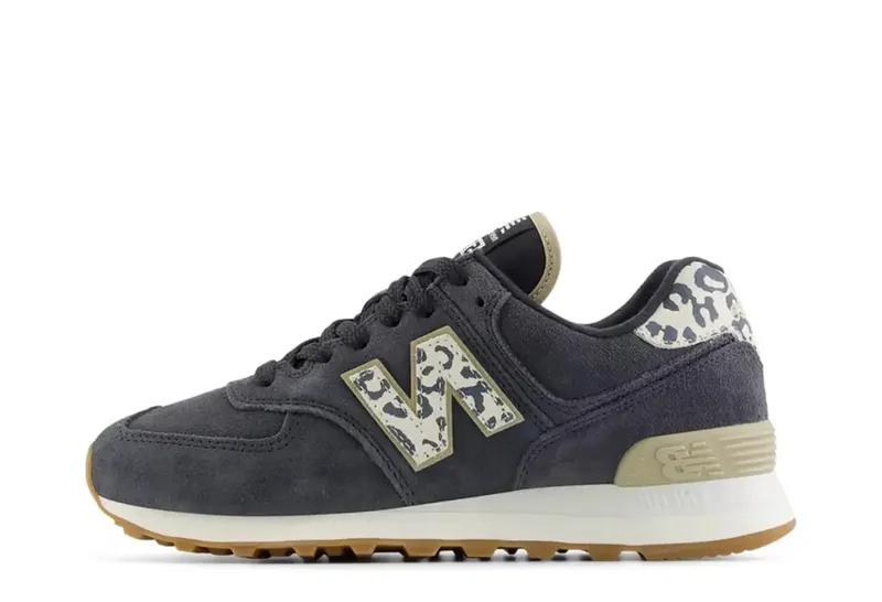 New Balance 574 Phantom Leopard Gum “Phantom / Sea Salt” | WL574XE2