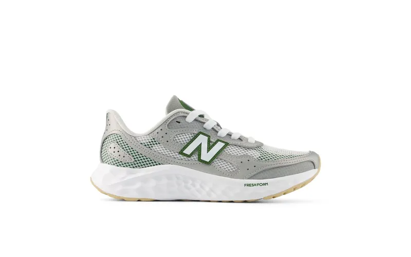 New Balance Fresh Foam Arishi v4 Tiralux Raincloud Silver Metallic Dark Alpine Green | WARISTA4