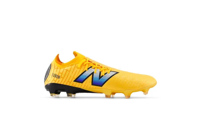 New Balance Furon Pro FG V7 Sun Glow Silver Metallic Black | SF1FZ75