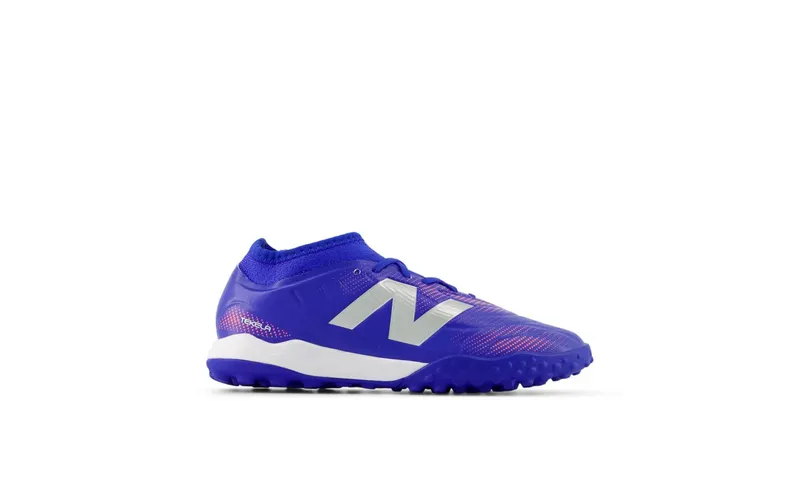 New Balance Tekela Team Low Laced TF v5 Blue Gemstone Energy Red Silver | SJT3TMP5