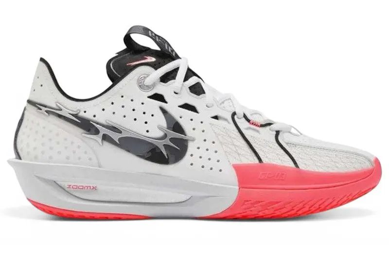 Nike Air Zoom GT Cut 3 White Black Siren Red | HQ3454-190