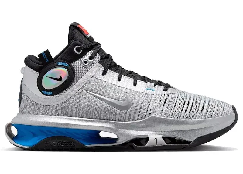Nike Air Zoom GT Jump 2 EP All-Star Foamposite Max (Black Outsole) “Metallic Silver / Metallic Silver / Light Photo Blue” | FZ5742-001