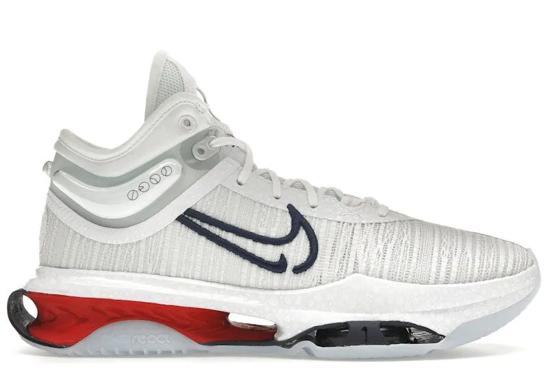 Nike Air Zoom GT Jump 2 USA (Translucent Outsole) “White / Midnight Navy / University Red” | DJ9431-100
