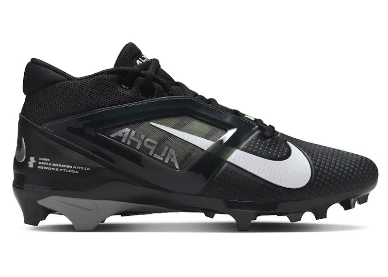 Nike Alpha Menace 4 Pro Black Light Smoke Grey White | FD7037-001