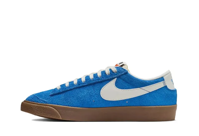 Nike Blazer Low 77 Vintage Photo Blue Gum “Photo Blue / Gum Medium Brown / Black” | FQ8060-400