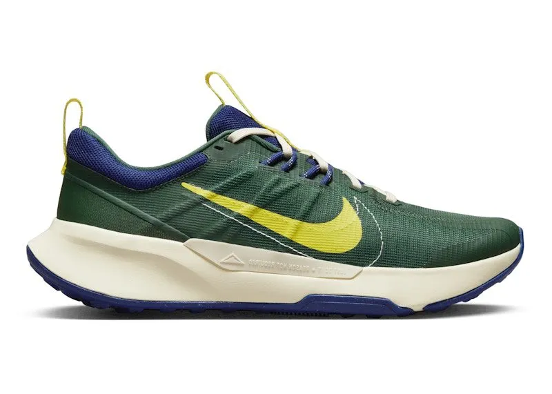 Nike Juniper Trail 2 Gorge Green Deep Royal Blue Coconut Milk Yellow Strike | DM0822-301