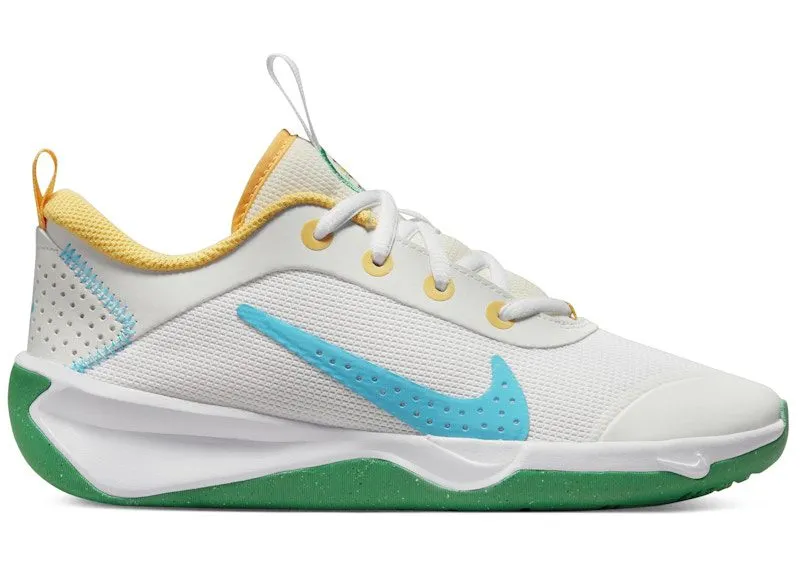 Nike Omni Multi-Court White Stadium Green Baltic Blue “White / White / Stadium Green” | FJ7719-141
