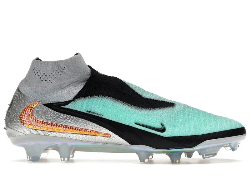 Nike Phantom 6 High Elite FG Chrome Black | IH3735-001