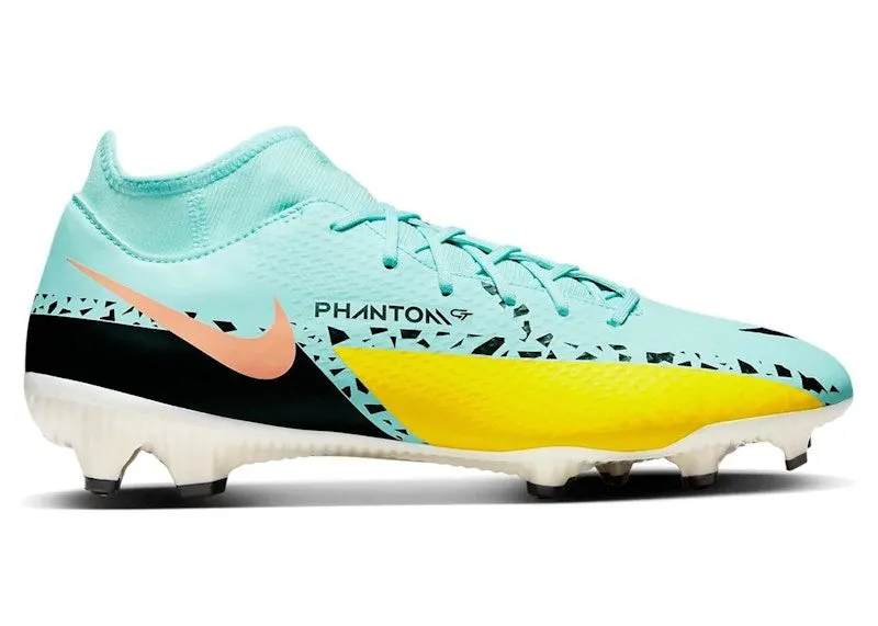 Nike Phantom GT2 Academy DF FG/MG Lucent Pack “Glacier Ice / Yellow Strike / Sunset Glow” | DC0797-407