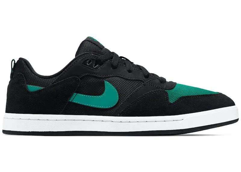 Nike SB Alleyoop Black Mystic Green “Black / Black / White” | CJ0882-007