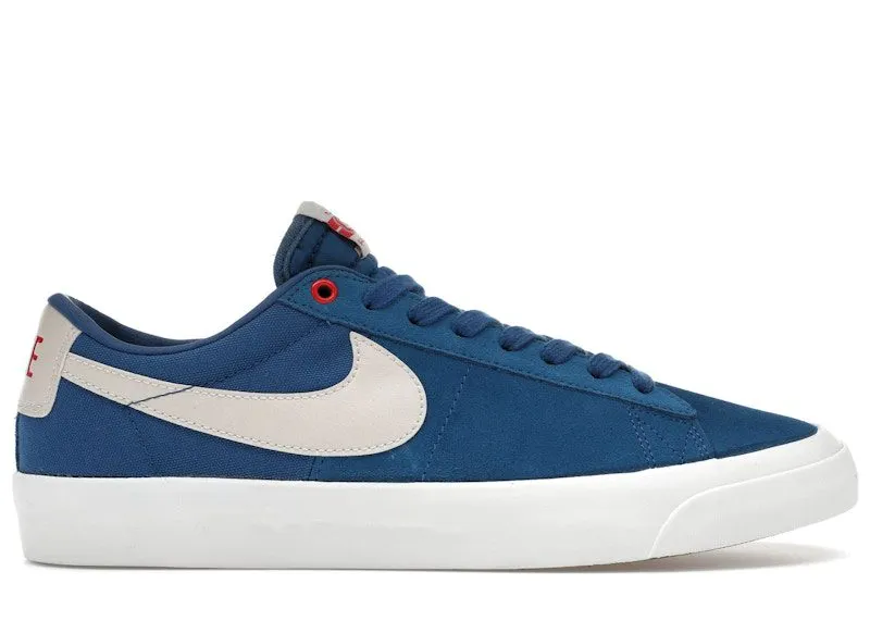 Nike SB Zoom Blazer Low Pro GT Court Blue University Red “Court Blue / Court Blue / University Red” | DC7695-403