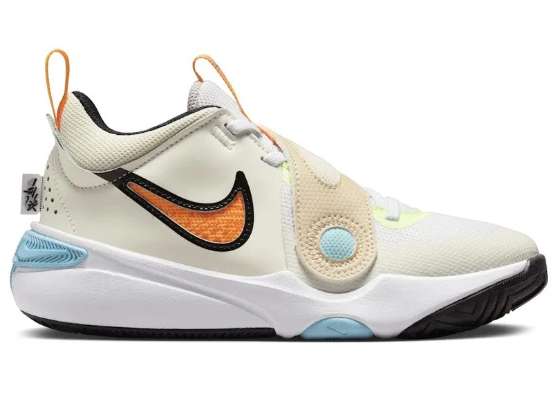 Nike Team Hustle D 11 CHBL “Sail / White / Barely Volt” | HF5735-181