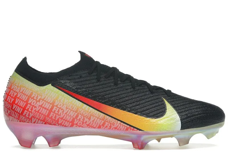 Nike Zoom Mercurial Vapor 16 Elite FG Vini Jr. Vini Fly “Black / Green Spark / Soar” | IB2356-001