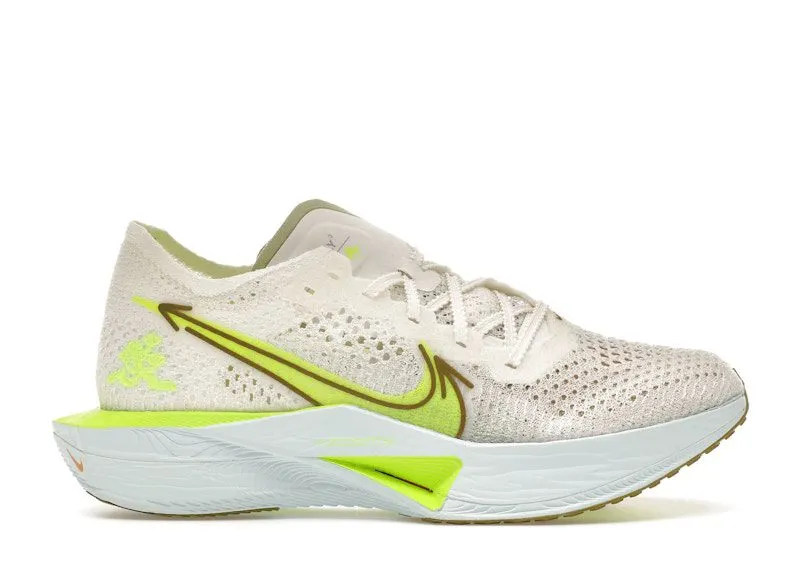 Nike ZoomX Vaporfly 3 Sail Glacier Blue “Sail / Olive Aura / Volt” | HQ3464-143
