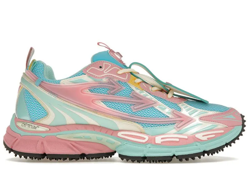 OFF-WHITE Be Right Back Miami “Blue / Pink / White” | OMIA295F24FAB0023040
