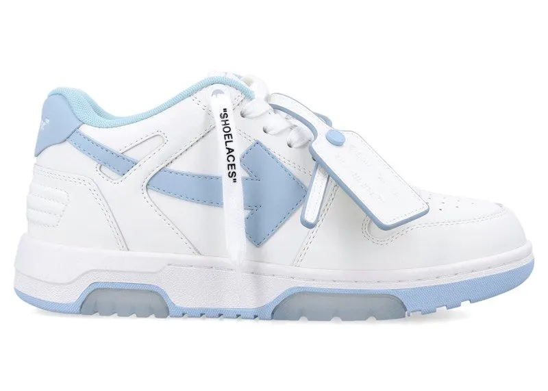 OFF-WHITE Out Of Office OOO Low Tops White Light Blue | OWIA259C99LEA0180140