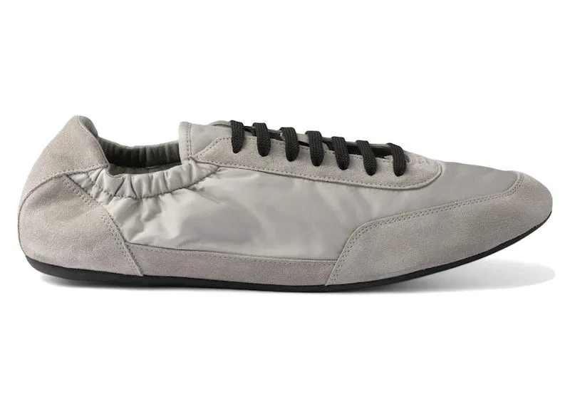 Prada Collapse Sneakers Re-Nylon Suede Elasticized Cloudy Gray | 2EG479_D7C_F0424_F_G001