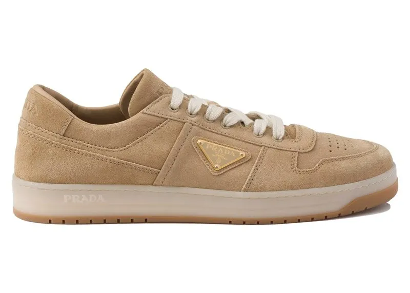 Prada Downtown Delavé Low Top Sneakers Ecru | 2EE364_Z5O_F0379_F_D002