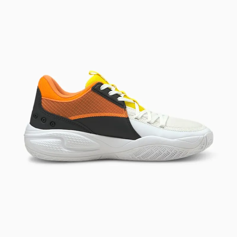 Puma Court Rider 59th Street “Puma White / Carrot Orange” | 376124-01