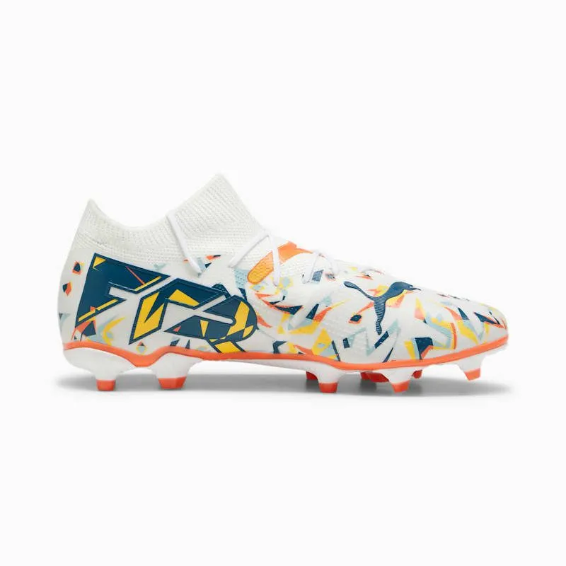 Puma Future 7 Match FG/AG Creativity Pack “Puma White / Ocean Tropic / Turquoise Surf” | 107845-01