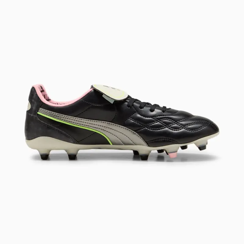 Puma King Top FG/AG Mundial “Puma Black / Puma White / Poison Pink” | 108406-01