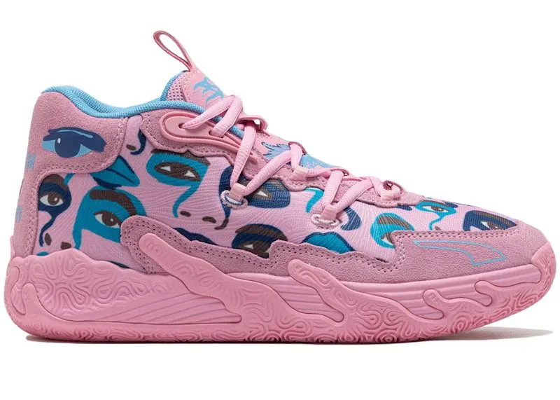 Puma LaMelo Ball MB.03 KidSuper “Pink Lilac / Team Light Blue” | 379329-01