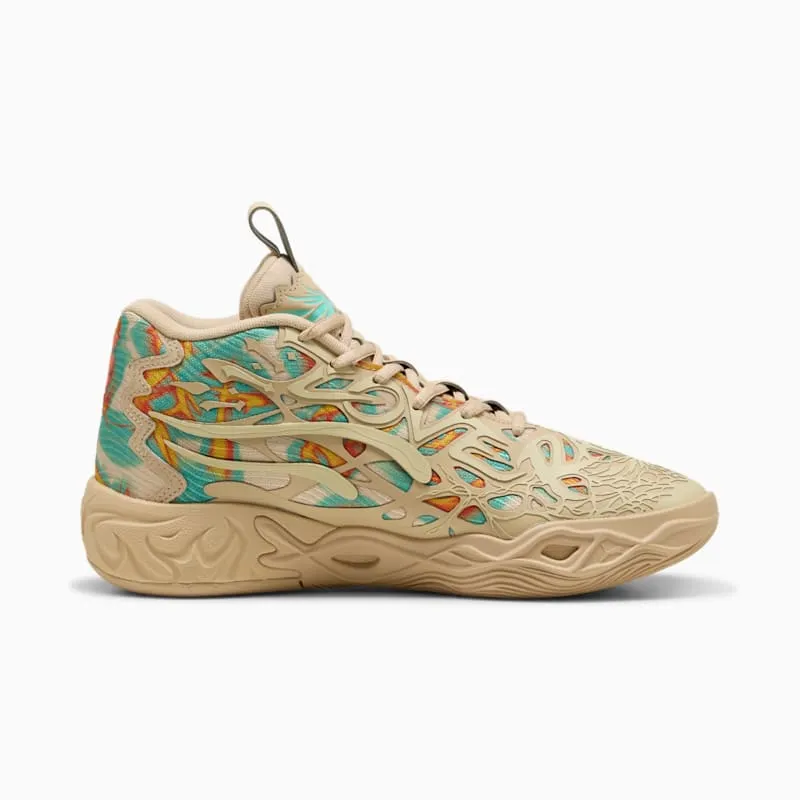 Puma LaMelo Ball MB.04 Flare “Light Sand / Aquatic / Orange Glo” | 312209-01