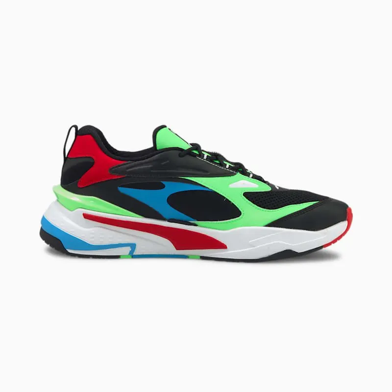 Puma RS-Fast Black Elektro Green “Black / Elektro Green / High Risk Red” | 380562-01