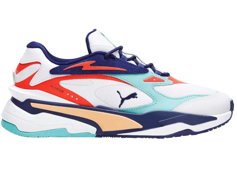 Puma RS-Fast Courtside White Angel Blue “White / Angel Blue / Elektro Blue” | 381454-01