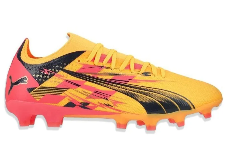 Puma Ultra Match FG AG Christian Pulisic Copa América Pack “Sun Stream / Navy / Sunset Glow” | 107962-01