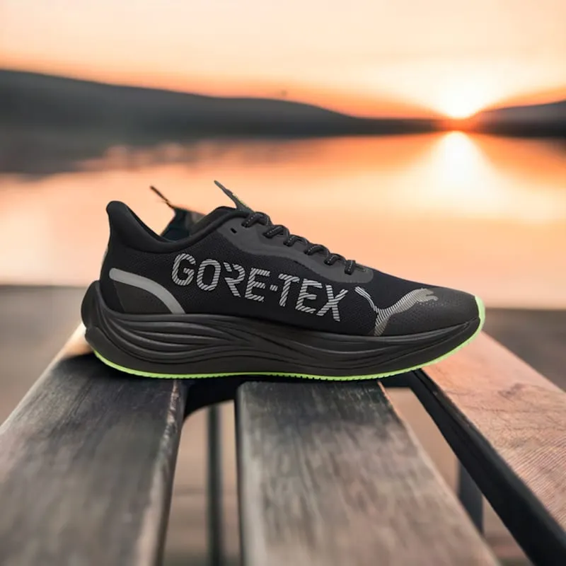 Puma Velocity Nitro 3 Gore-Tex Black Fizzy Apple “Black / Silver / Fizzy Apple” | 379801-01