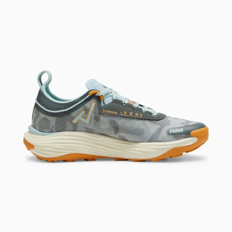 Puma Voyage Nitro 3 Seasons Mineral Grey Camo “Mineral Grey / Turquoise Surf / Ginger Tea” | 377745-10