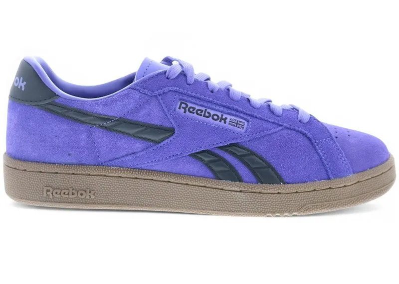 Reebok Club C Grounds UK Royal Purple Digital Lime Gum | 100228140