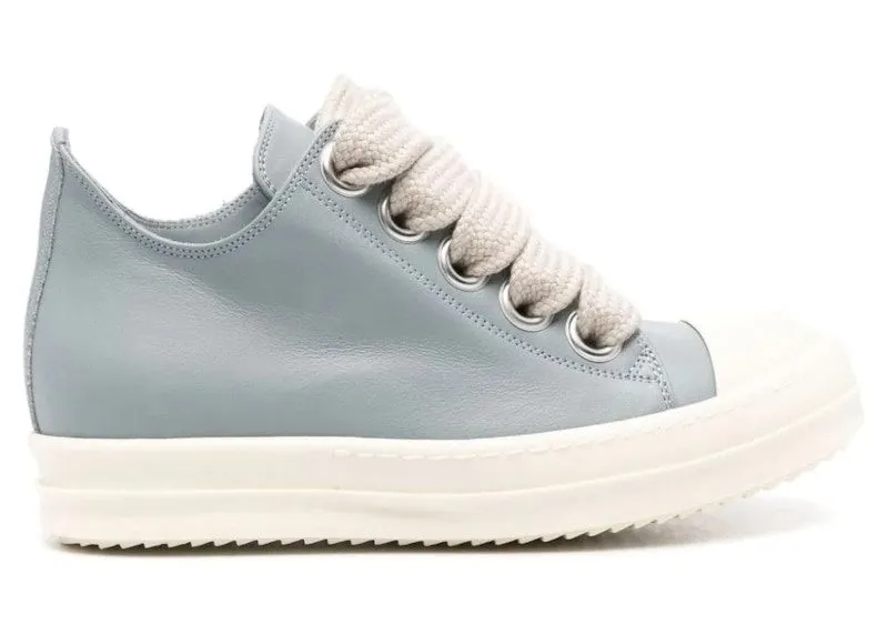 Rick Owens Porterville Jumbo Laced Low Pale Blue Milk “Pale Blue / Pearl / Milk” | RP02D3883LCOW2-36811
