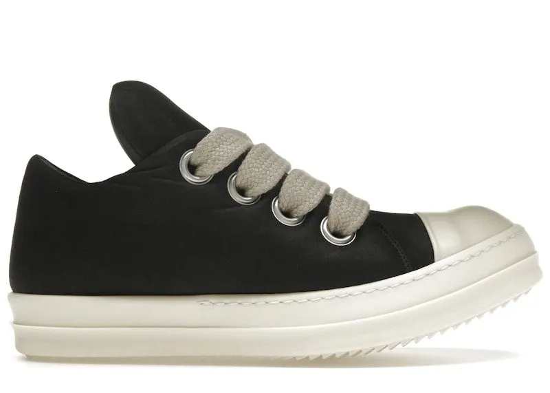 Rick Owens Porterville Runway Jumbo Lace Padded Low Black Milk “Black / Milk / Milk” | RR02D6893 LSAW2 911