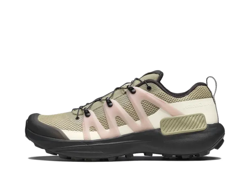 Salomon Genesis Advanced Pale Olive Green Black Impatiens Pink | L47730200