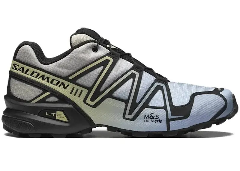 Salomon Speedcross 3 Chromatic Blue Fog “Black / Alfalfa / Blue Fog” | L47589800