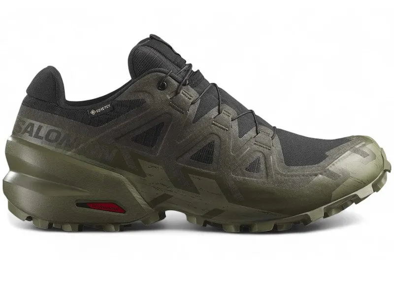 Salomon Speedcross 6 Gore-Tex Black Peat “Black / Peat / Deep Lichen Green” | L47584100