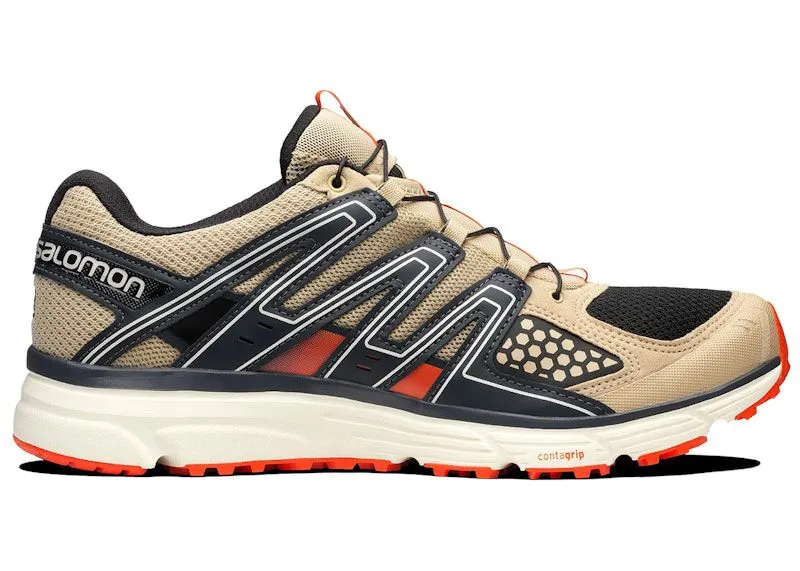 Salomon X-Mission 3 Safari Beige Black Orange “Safari / Red Orange / India Ink” | L41471200