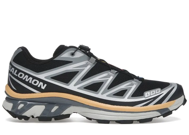 Salomon XT-6 Black Footwear Silver Warm Apricot | L47739400