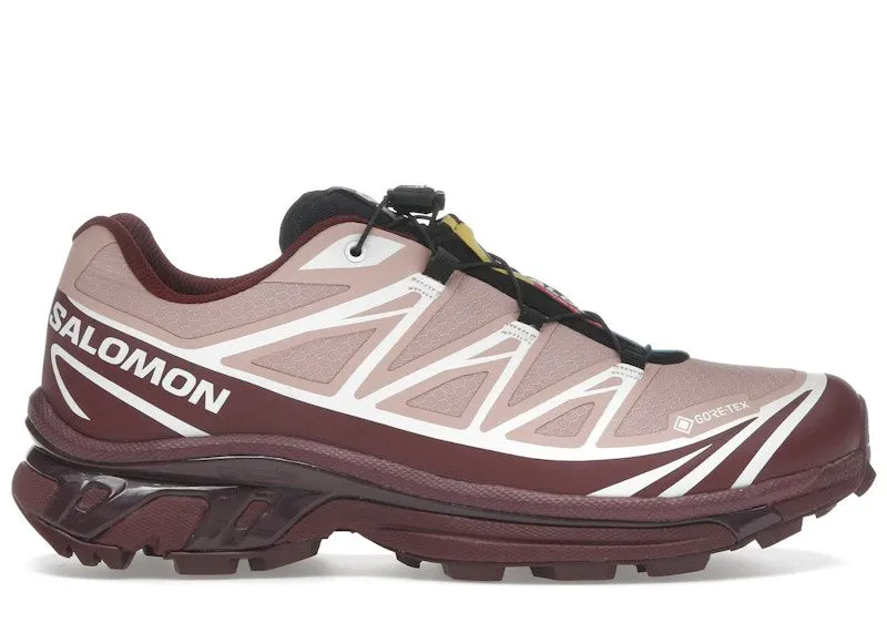 Salomon XT-6 Gore-Tex Mahogany Rose Tawny Port “Mahogany Rose / Tawny Port / Black” | L47863700