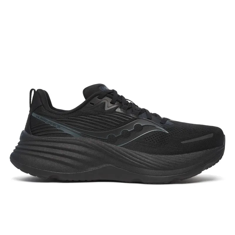 Saucony Hurricane 24 Black “Black / Black” | S20933-102