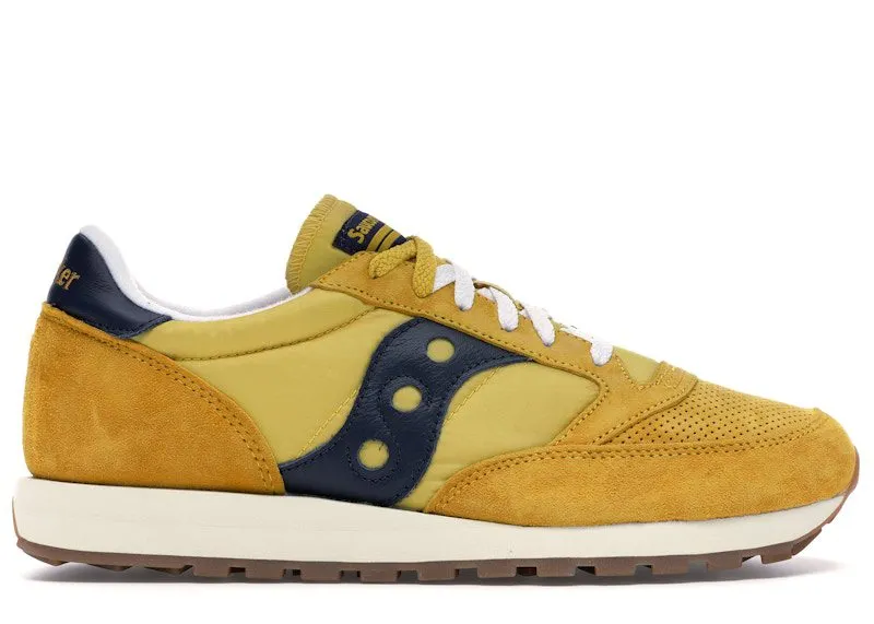 Saucony Jazz Original Vintage Sneaker Carolina Mustard “Mustard / Black” | S70478-1