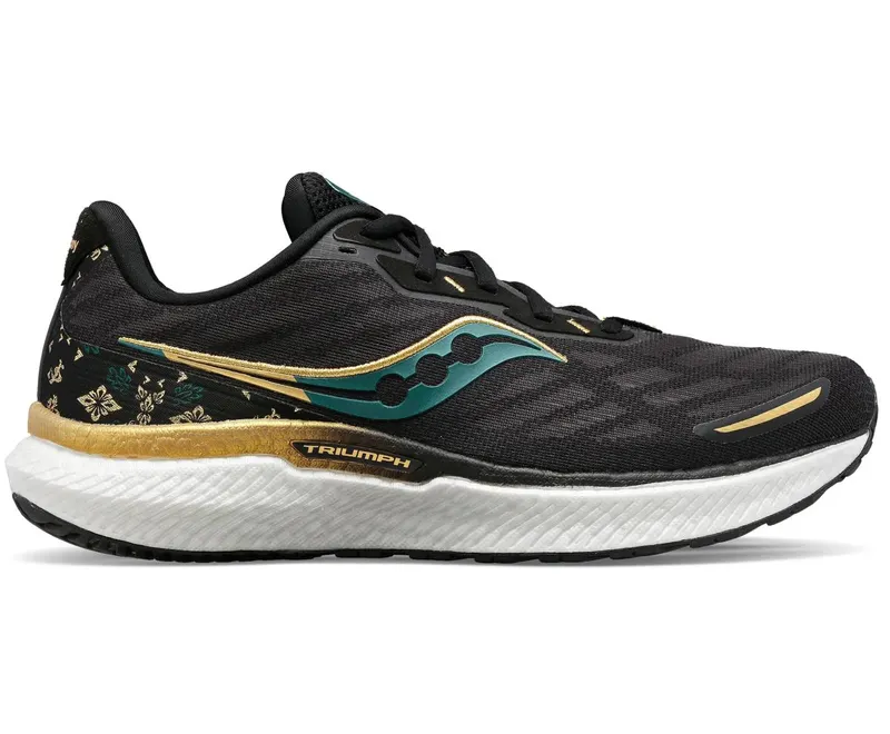 Saucony Triumph 19 Tokyo Amulet “Black / Green / Gold” | S20678-82