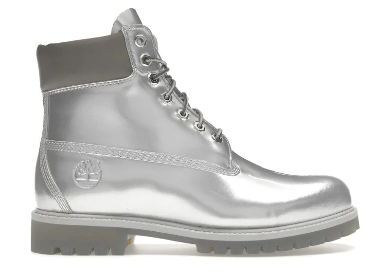 Timberland 6″ Premium Boot Veneda Carter Silver “Silver / Silver” | TB0A6D9M-EBN