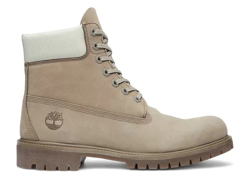 Timberland 6″ Premium Waterproof Boot Grey Nubuck Light Green “Grey / Light Green” | TB0A2P6W-A4E