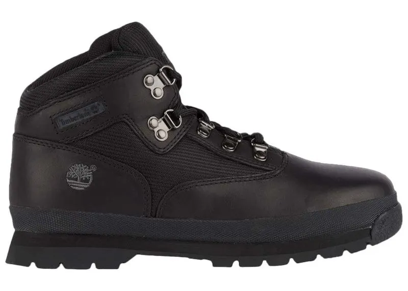 Timberland Euro Hiker Mid Lace Up Boot Black | TB096948-001